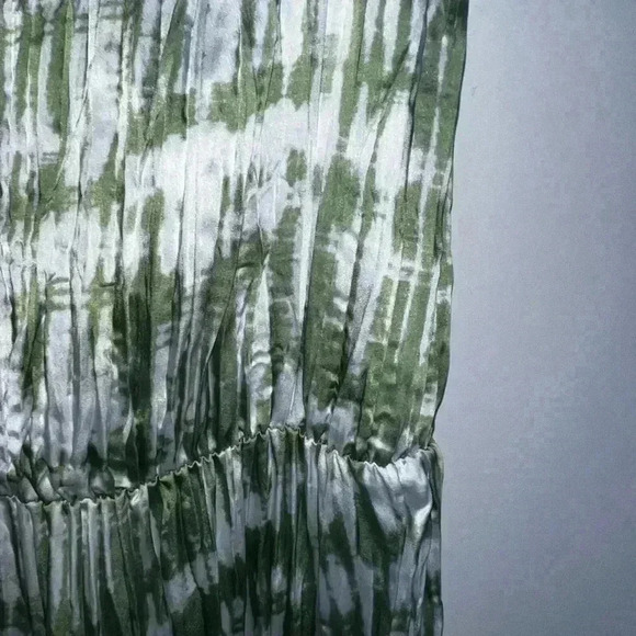 Vince Tie Dye Ruched Cami Midi Dress xxs - Picture 6 of 15